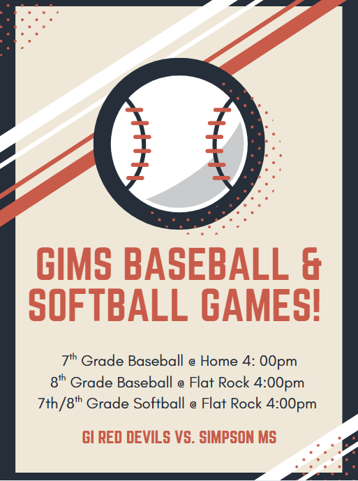 GIMS Baseball & Softball 