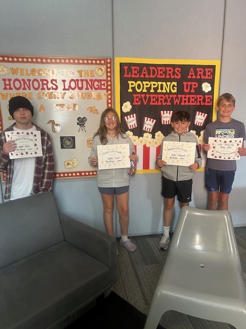 Student of the Month 10/6