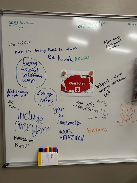 Advisory Classes talking about character
