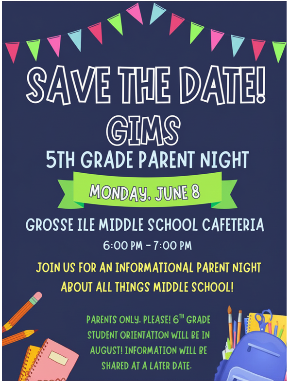 5th Grade Parent Night