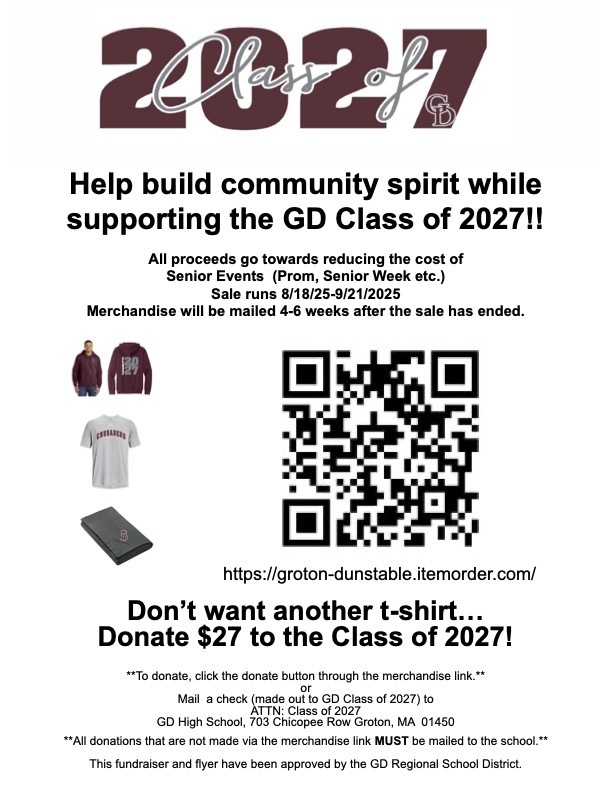 Class of 2027 Fundraiser
