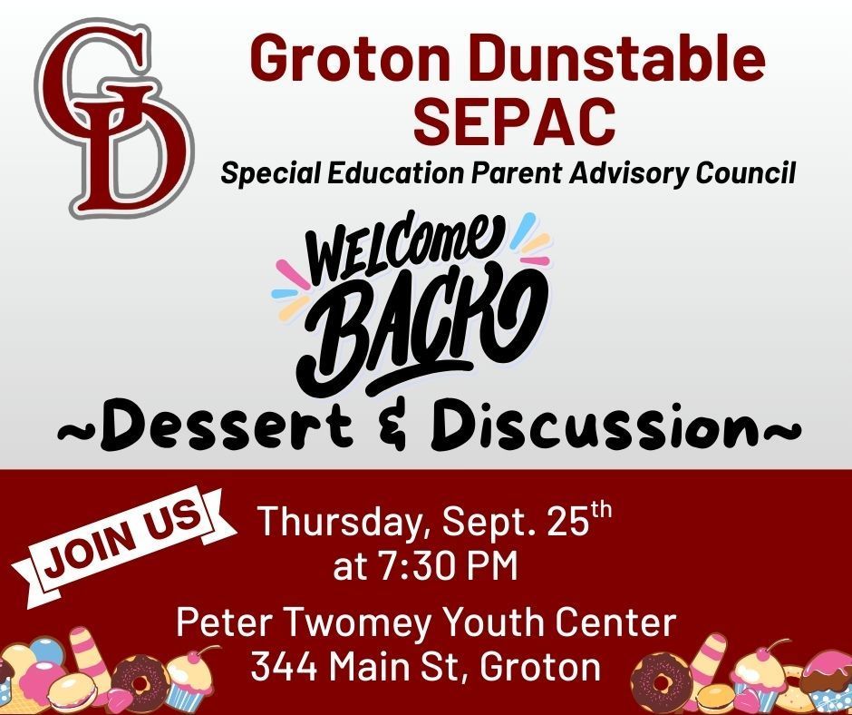 Welcome Back Dessert 9-25