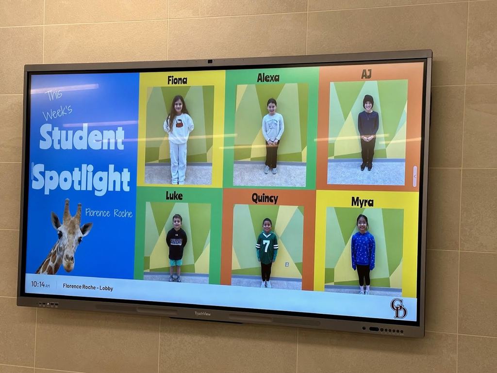 student spot light display