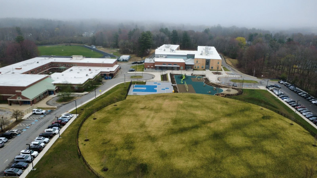 drone footage of florence roche elementary 