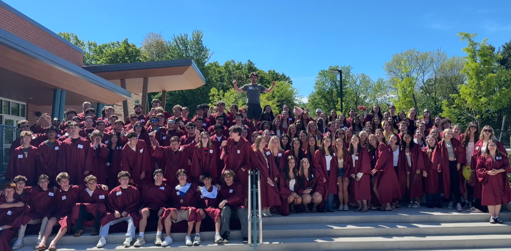 students from 2026 celebrating