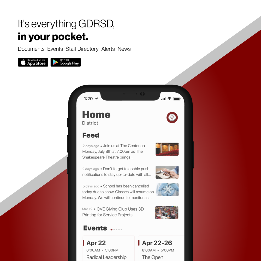app poster