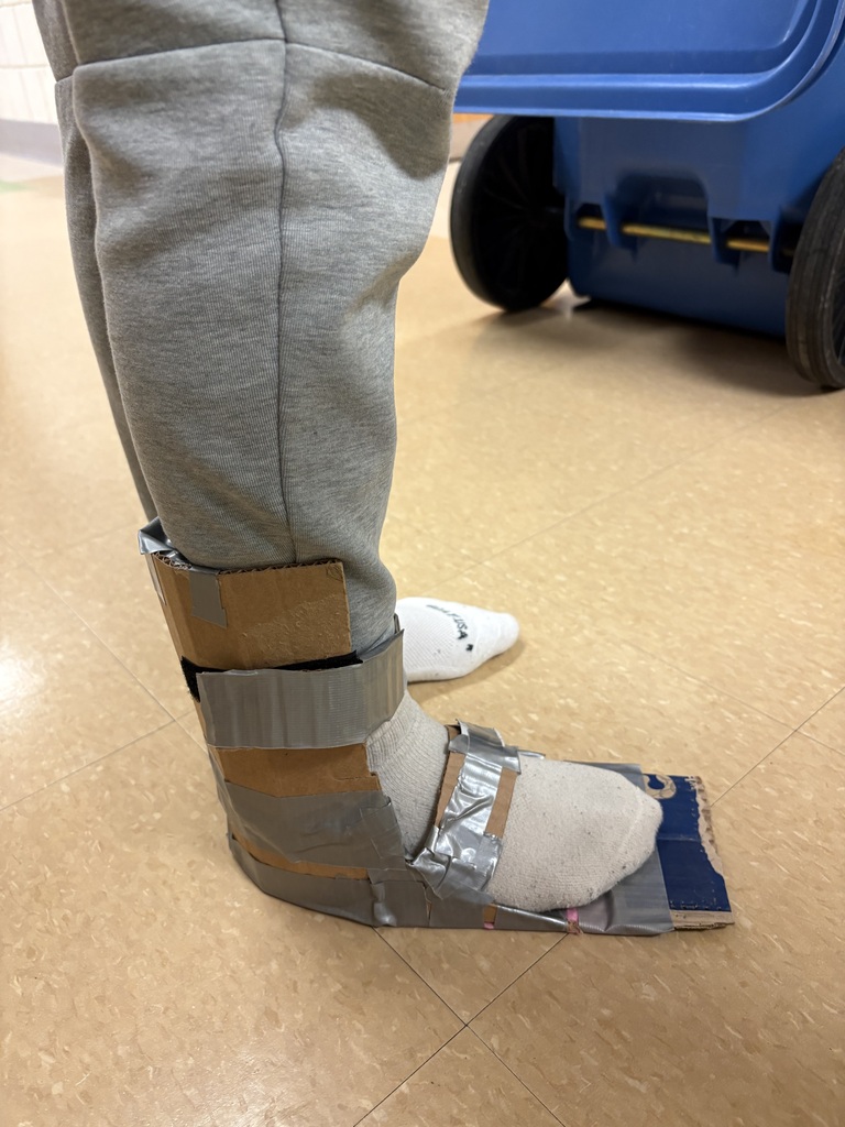 PLTW Grade 7 Foot Orthosis Solution