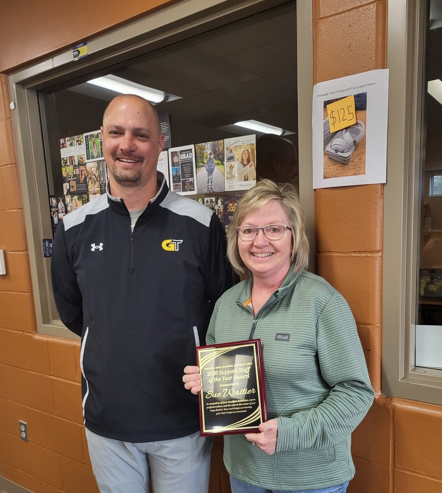 Support Staff of the Year, Sue Wattier