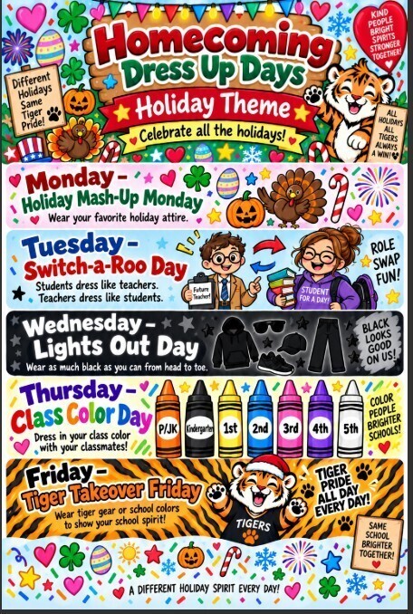 Elementary Dress up Days