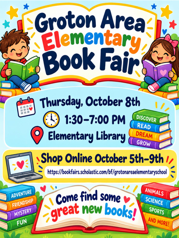 fall 2026 bookfair flyer