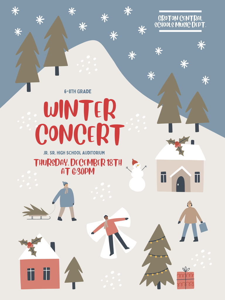 Winter Concert Change