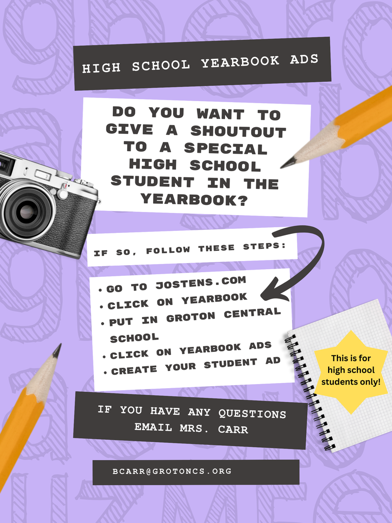 High School Yearbook Ads 