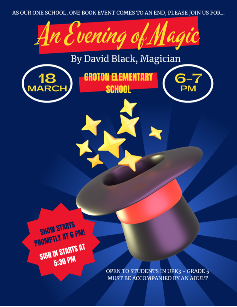 One School, One Book Family Night