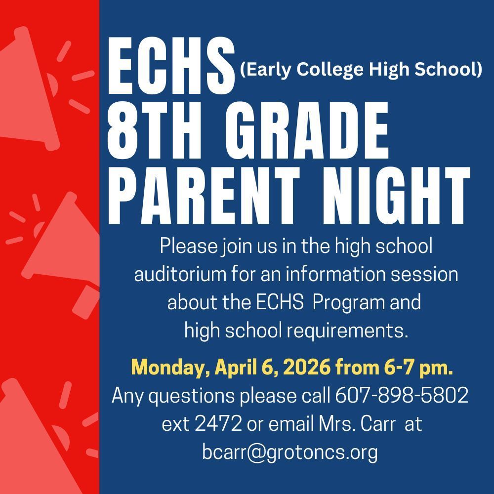 8th grade ECHS Parent Night