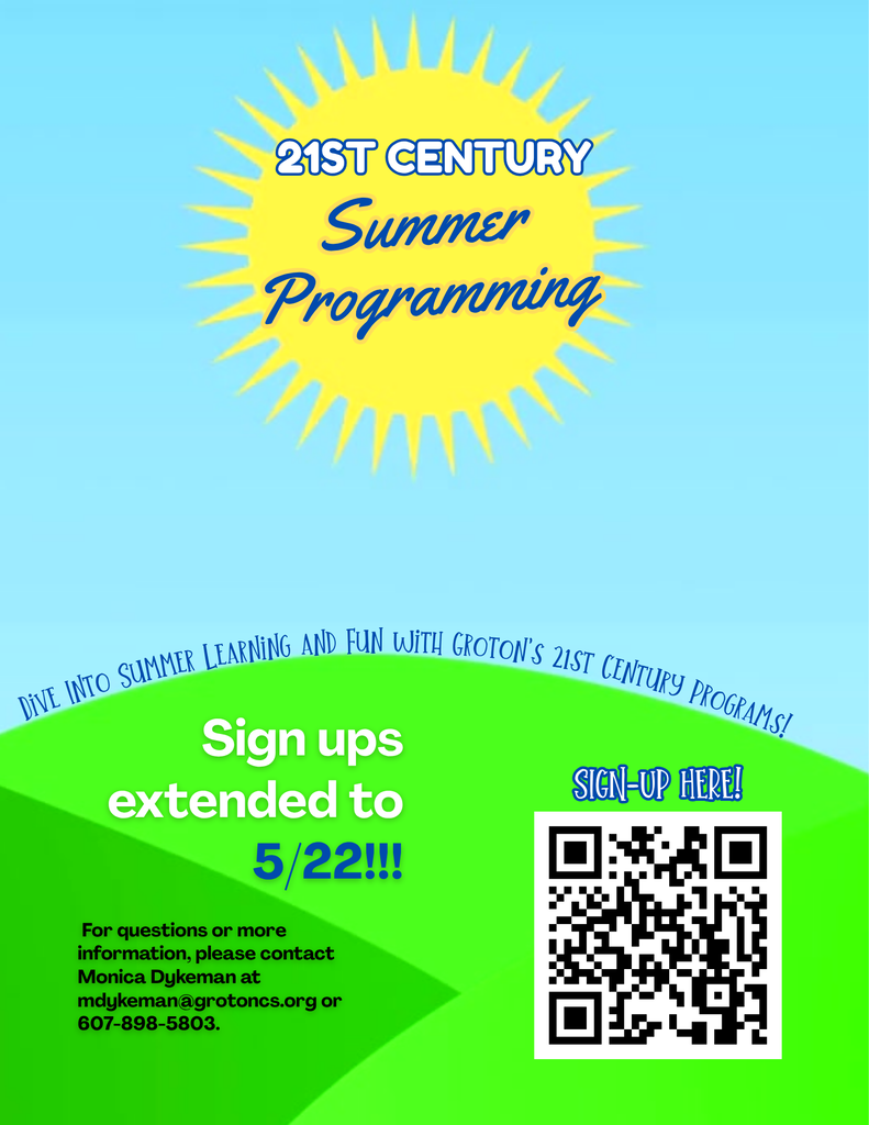 21st Century Grant Summer Sign-ups