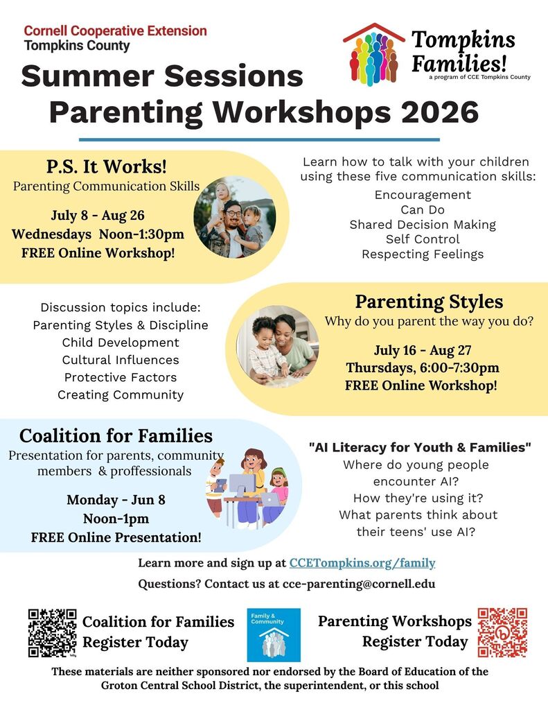 Cornell C Extension Parent Wor4kshop 2