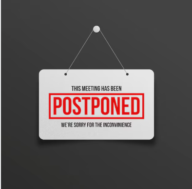 UPK4 Orientation Postponed