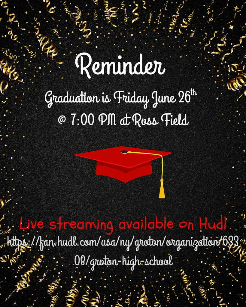 Senior Graduation Reminder