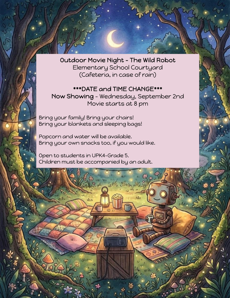 Updated Outdoor Movie Night