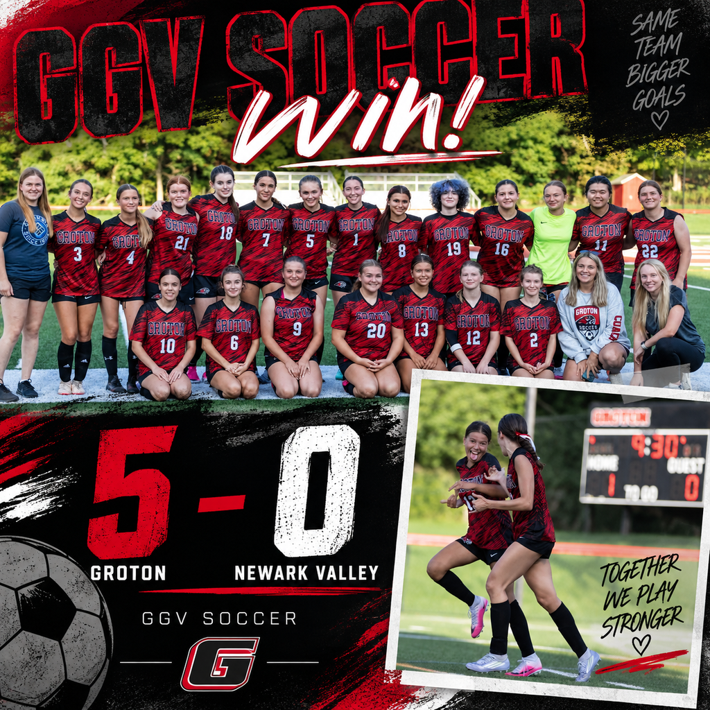 Groton Varsity Girls Soccer Win