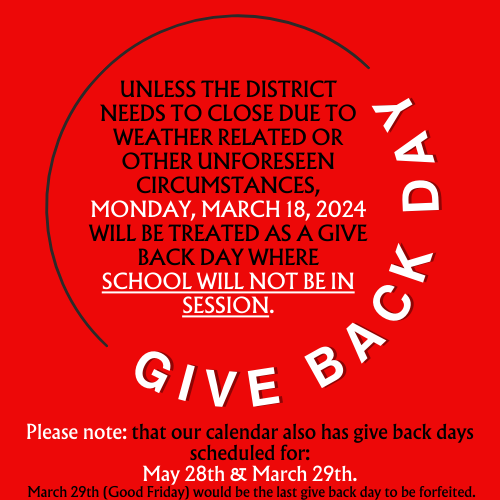 Give Back Days