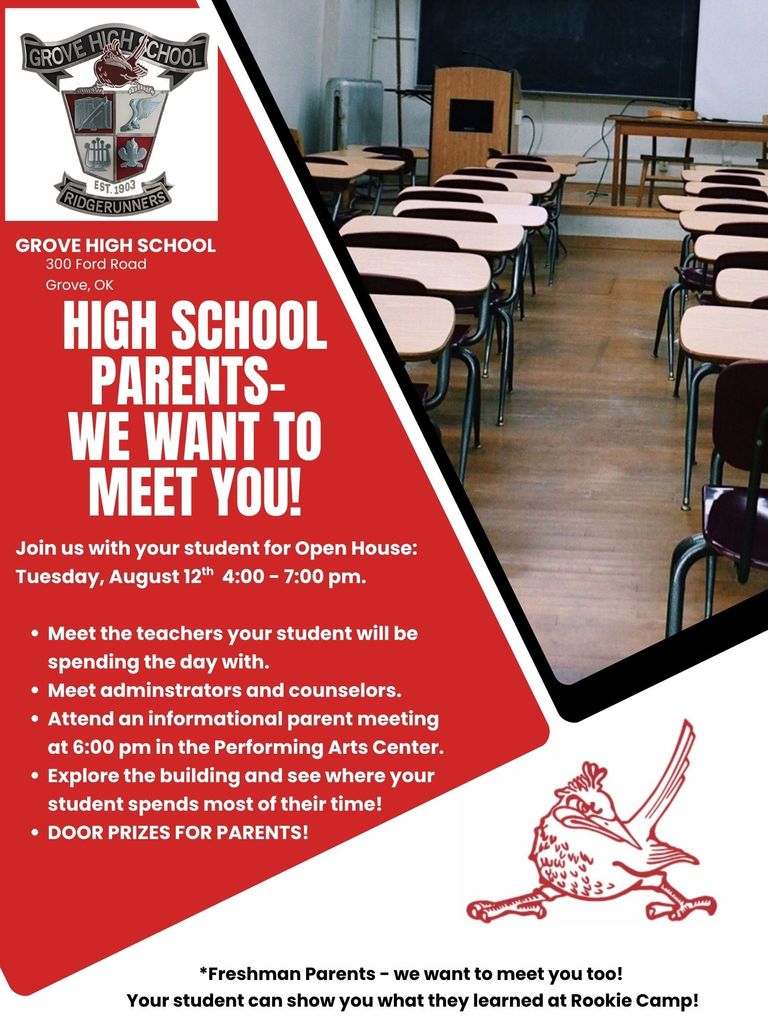 GHS Open House Flyer