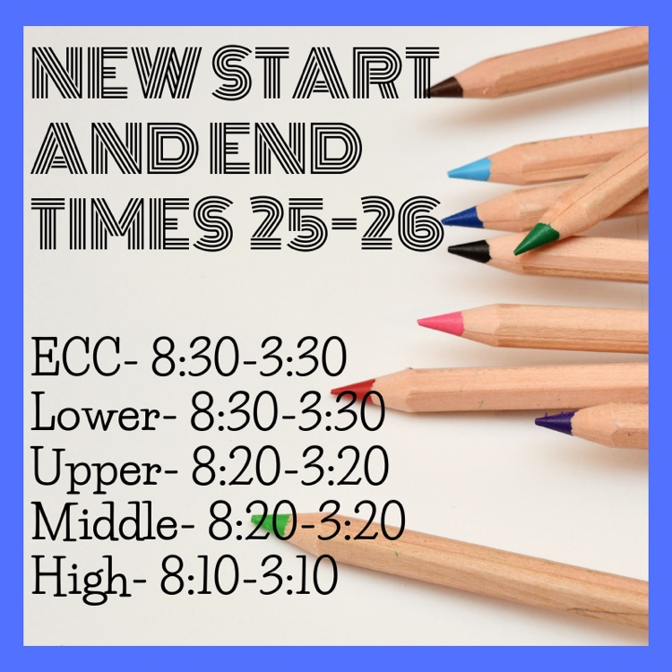 start times