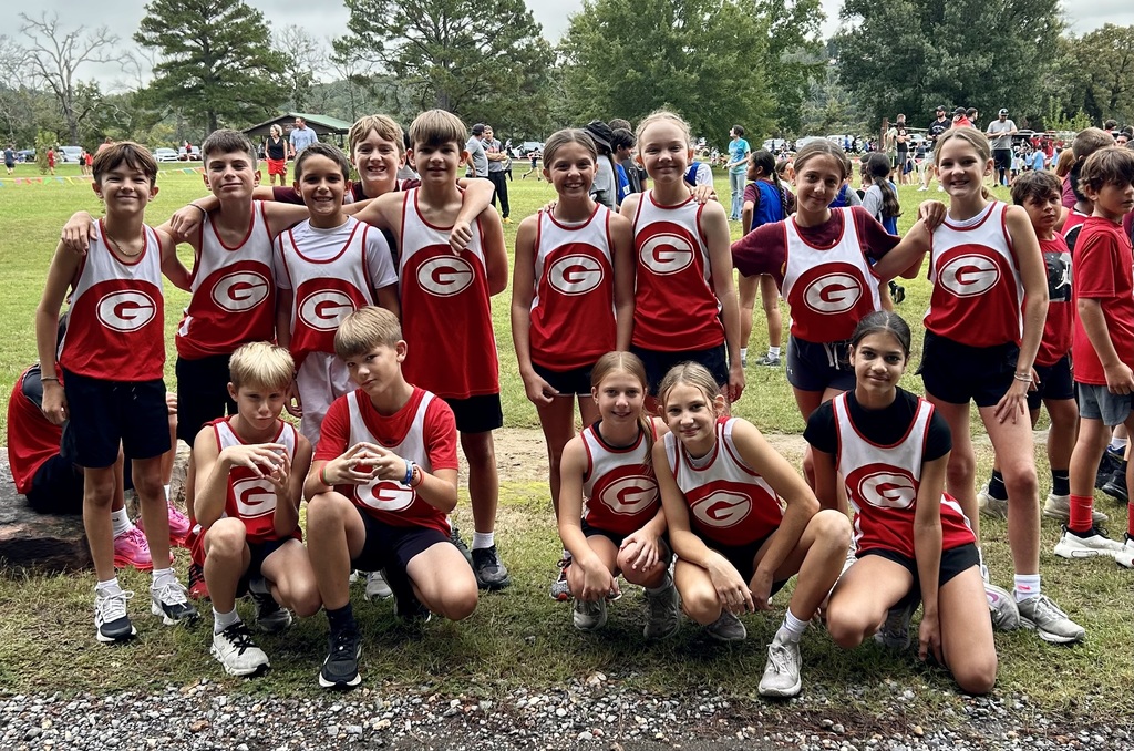 6th grade Cross Country 2025 Lake Tenkiller