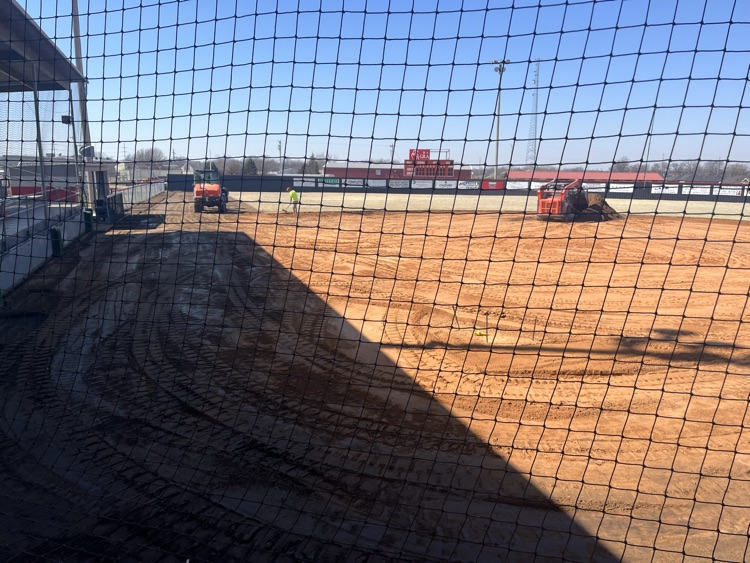 Softball field improvements.