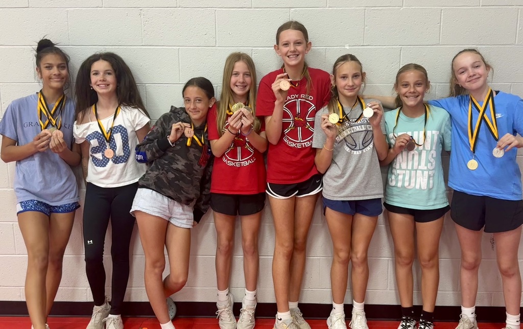 6th girls track Jay MS meet 2026