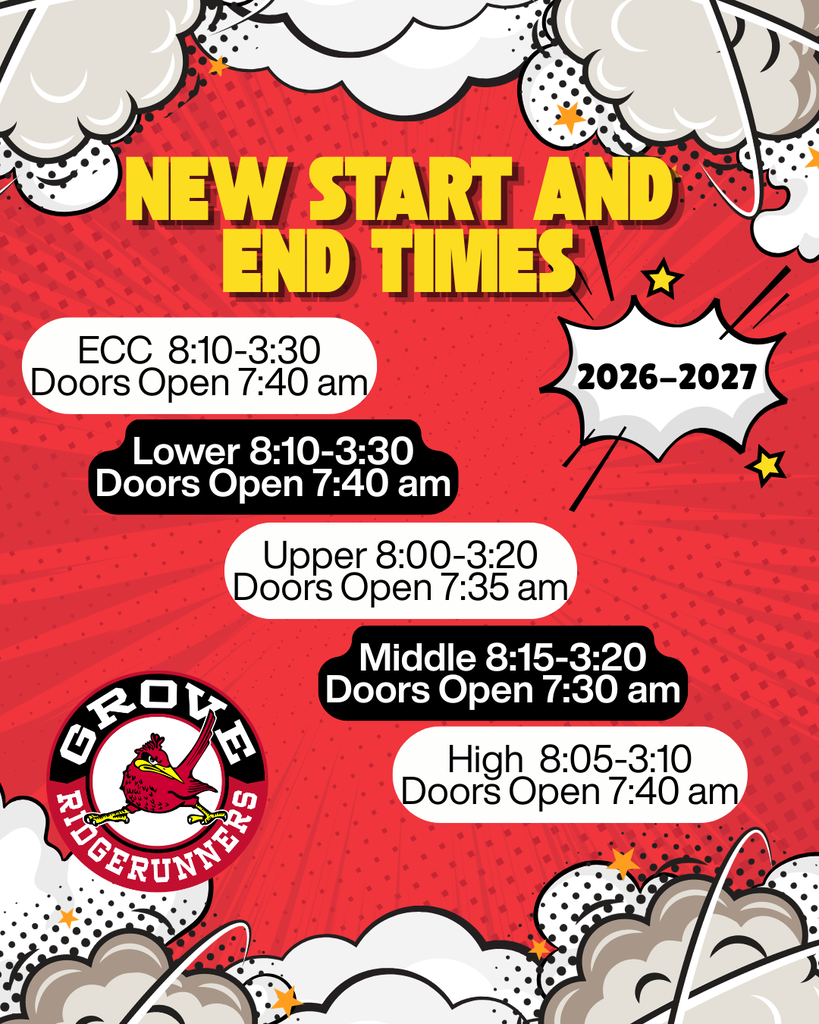 New Start & End Times 26-27