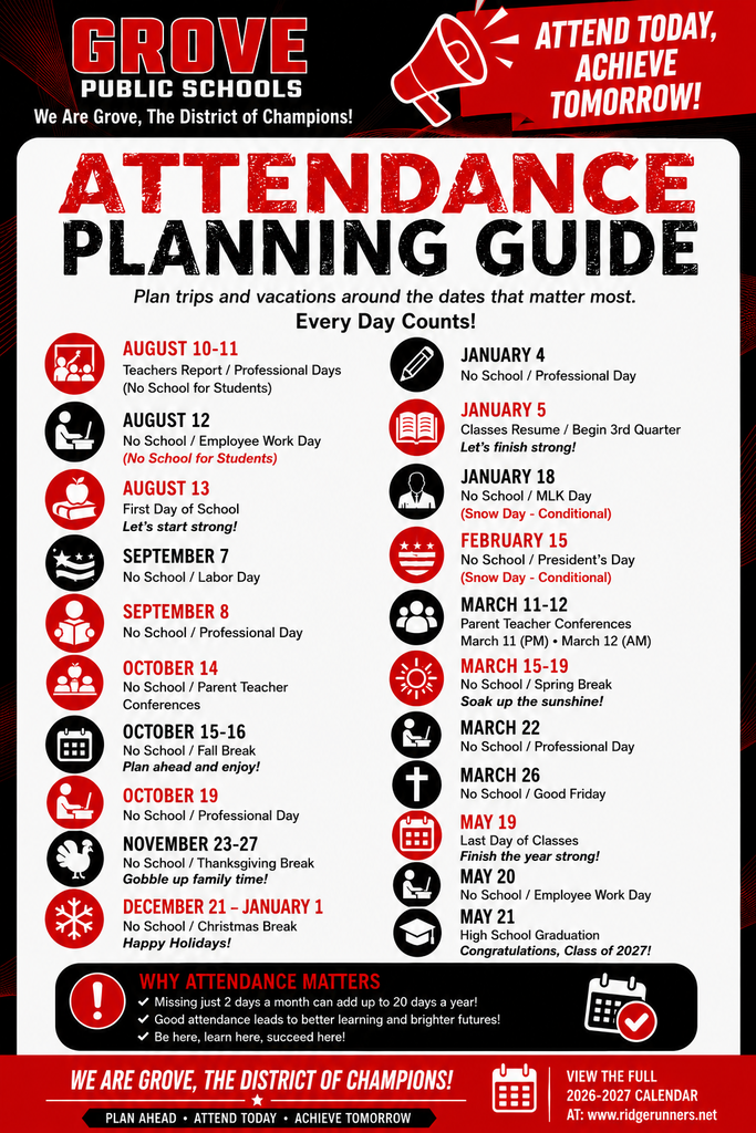 GPS ATTENDANCE PLANNING GUIDE 2026-27