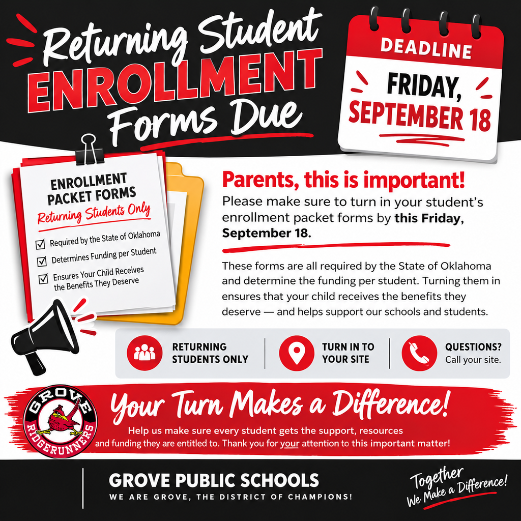 Enrollment Forms Due