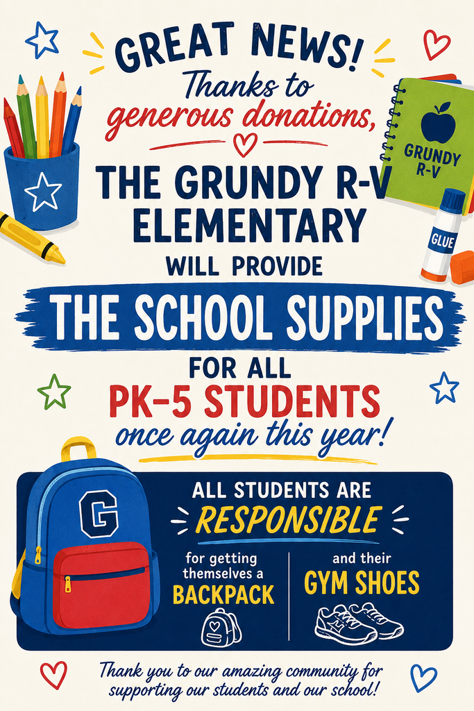 School supply message