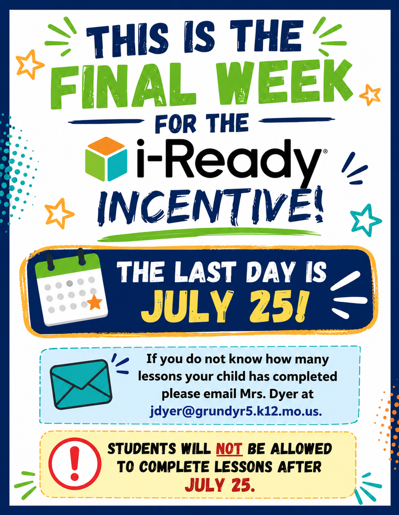 last week for i-Ready