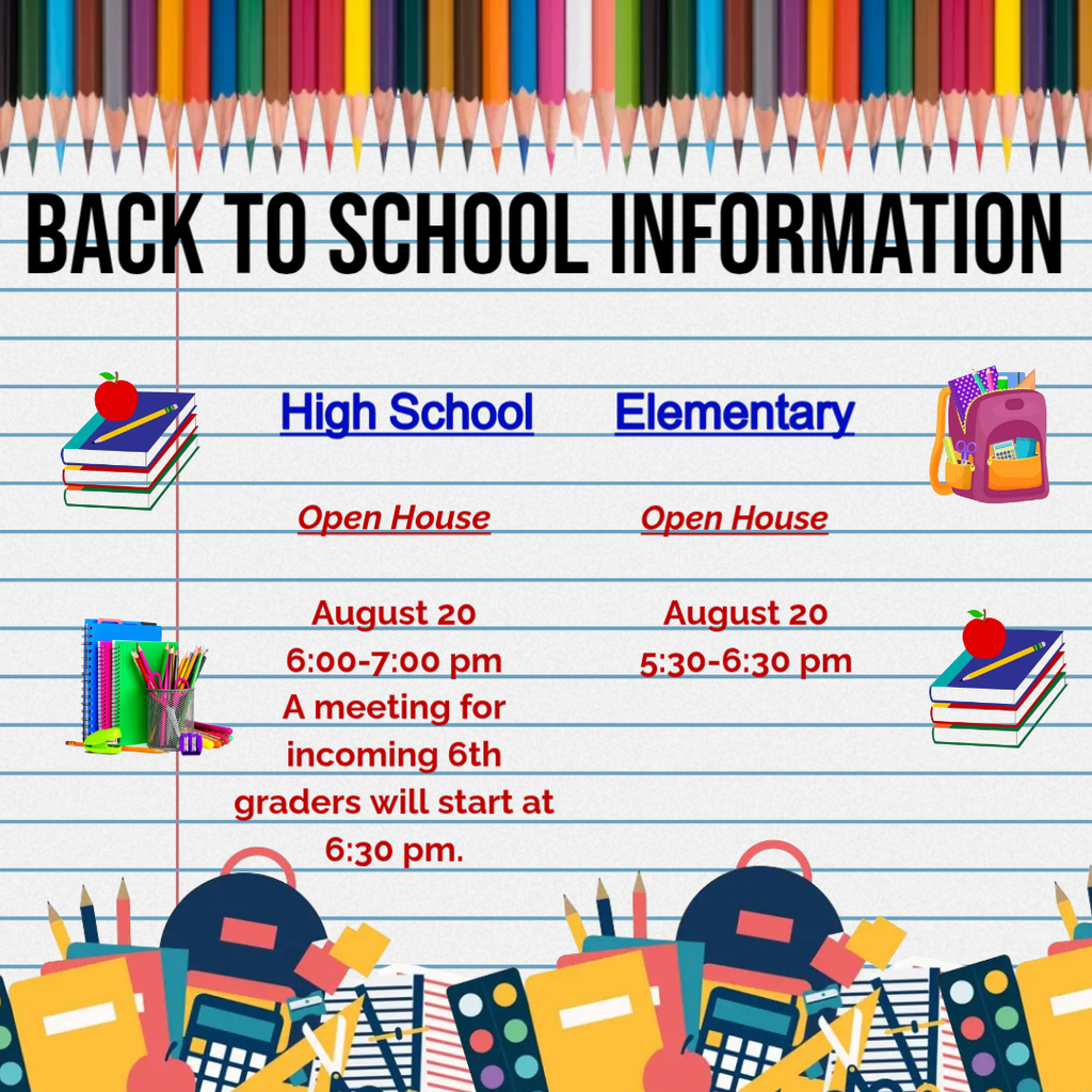 back to school information