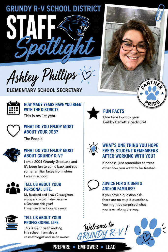 new secretary, Ashley Phillips
