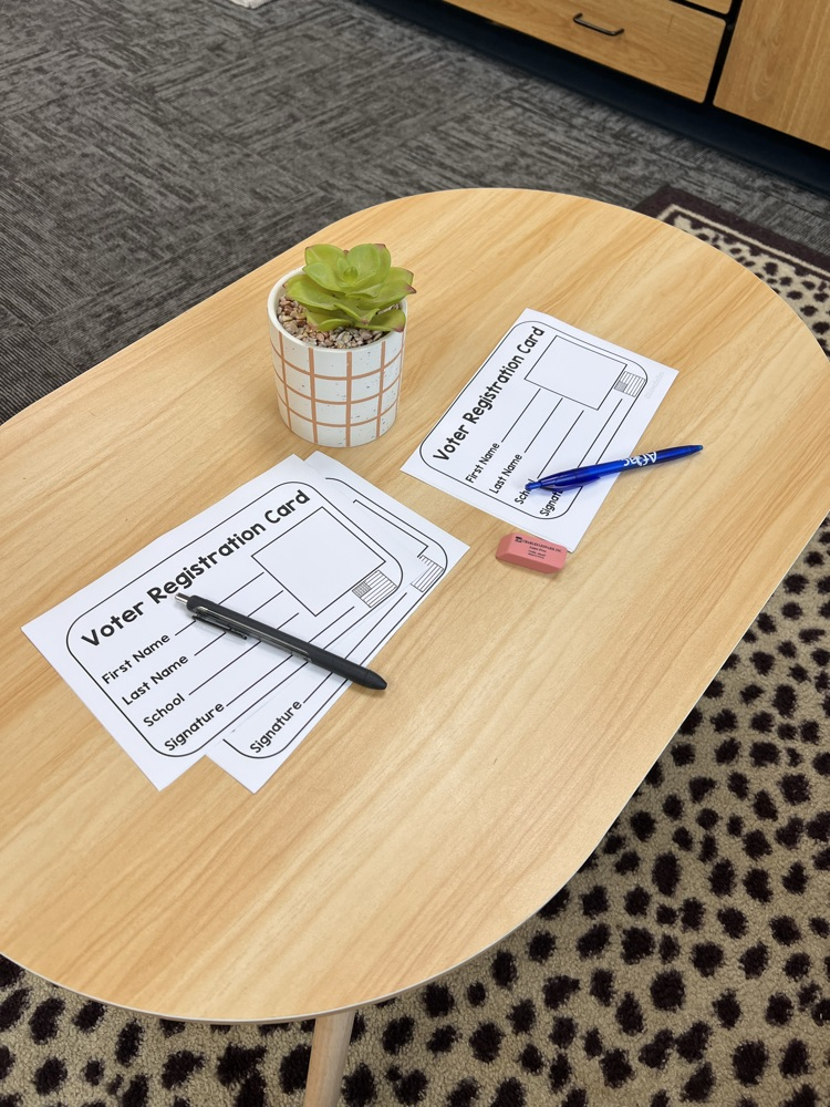Registration cards 