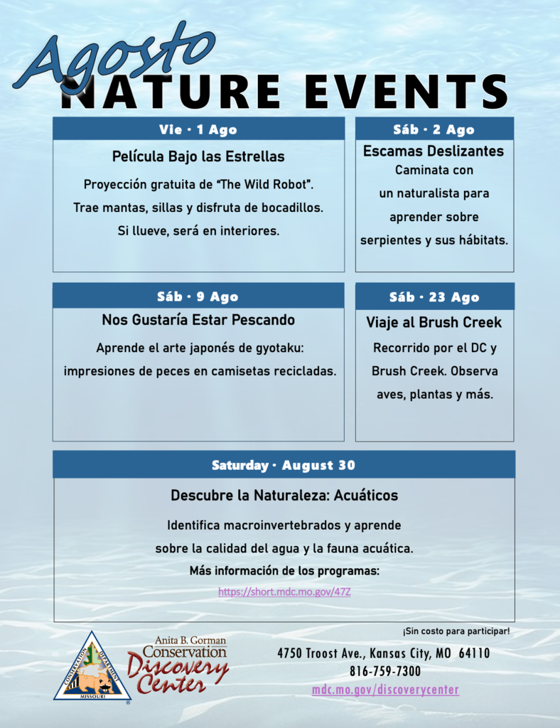 EVENTOS DE NATURALEZA EN KANSAS CITY