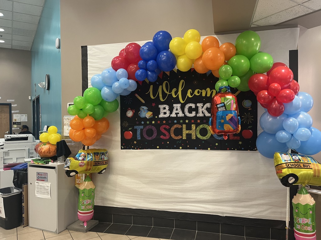 Balloons and welcome back