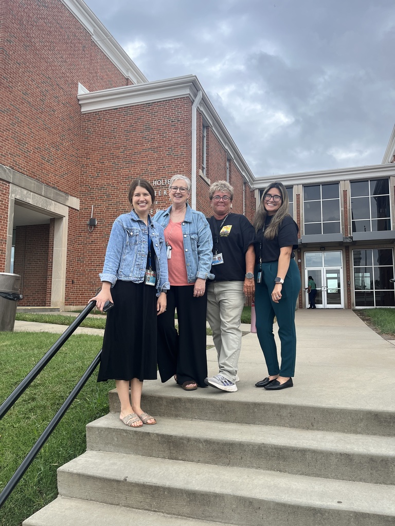 Teacher ready to welcome students