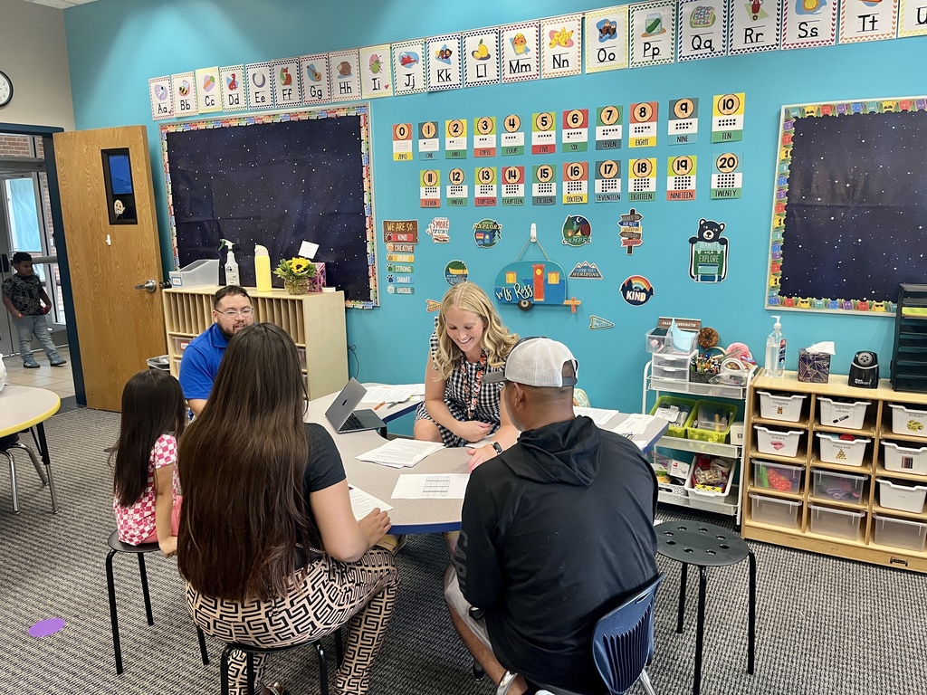 Parent Teacher Conference in action 