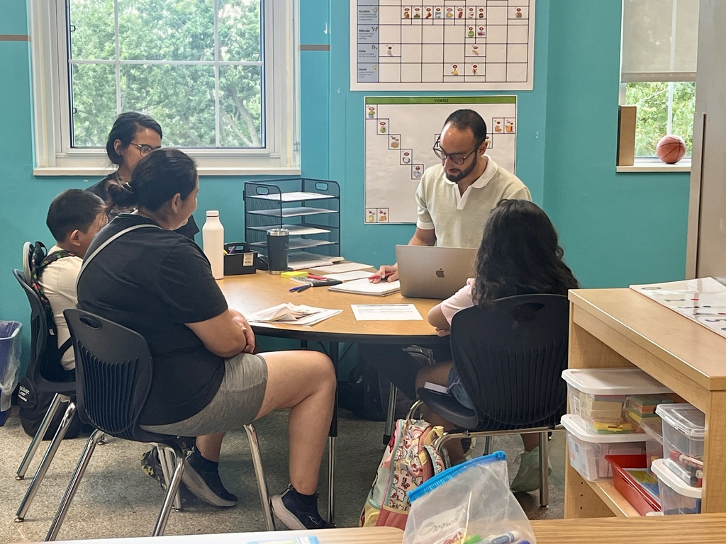 Parent Teacher Conference in action 