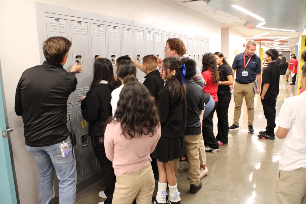 Learning how to open lockers