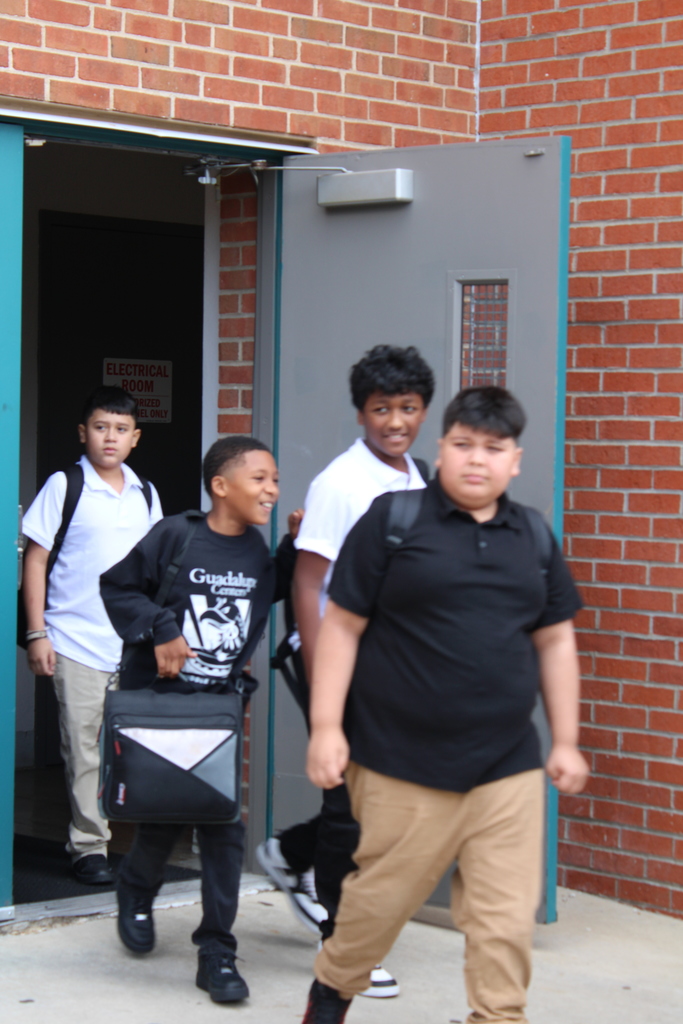 Excited students!