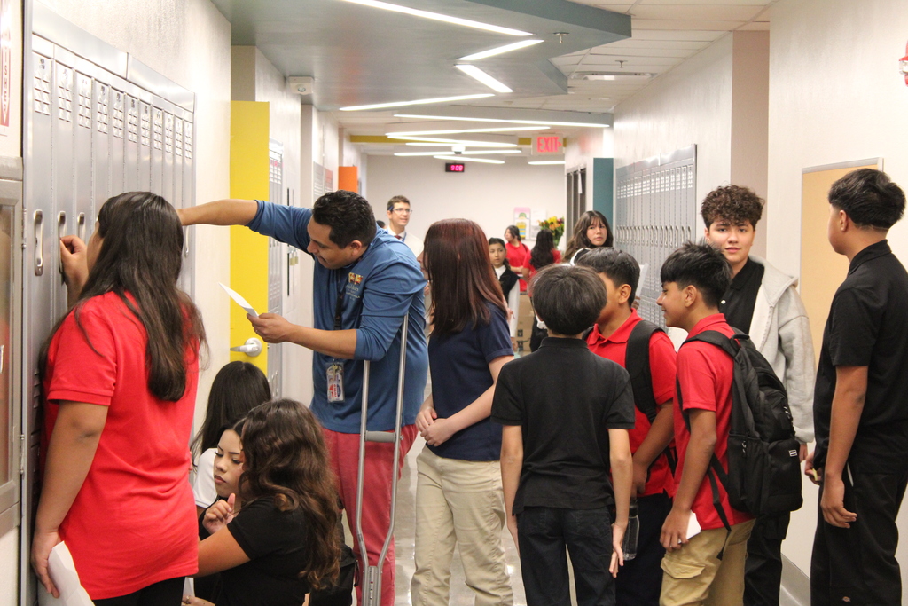 Learning how to open lockers