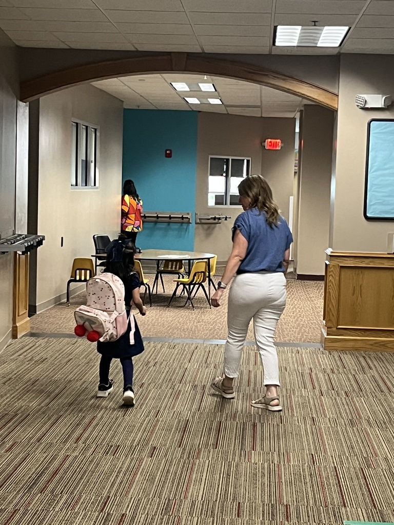 Staff Welcoming Students