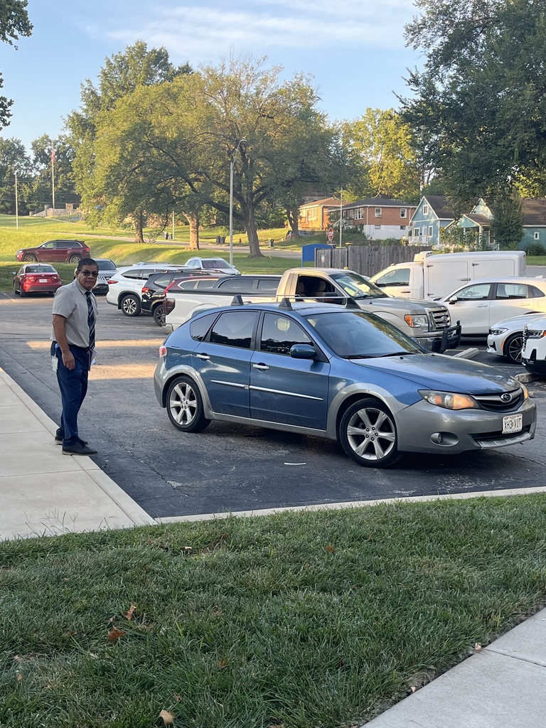 Staff Welcoming Students