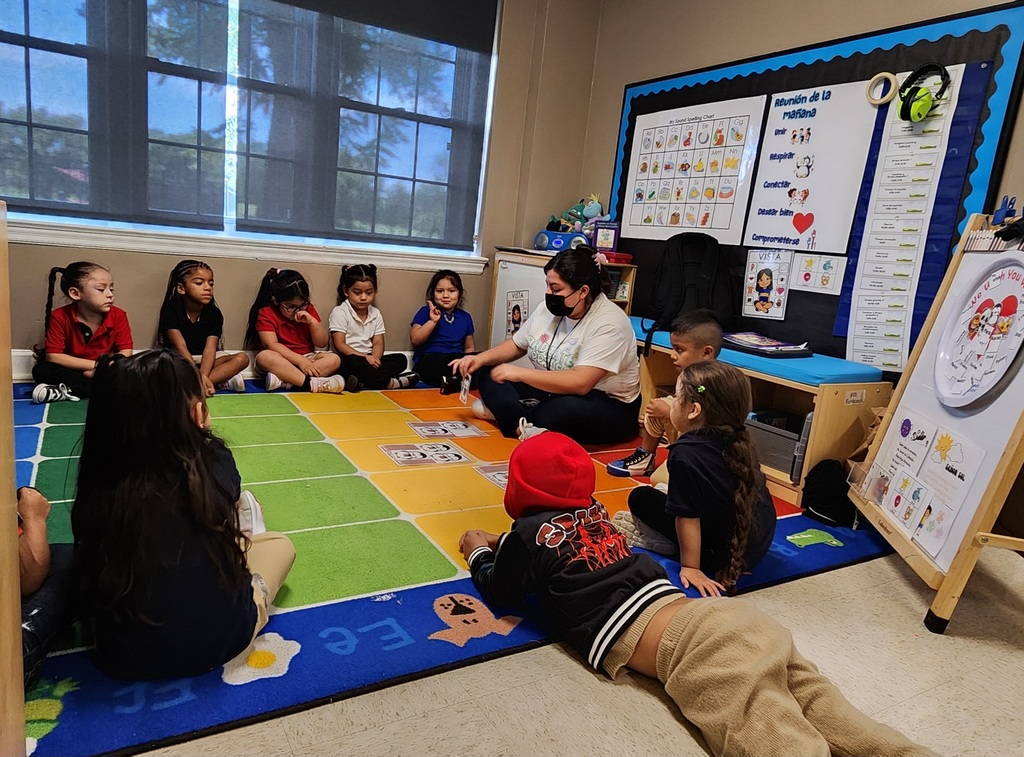 Teacher and children in the classroom