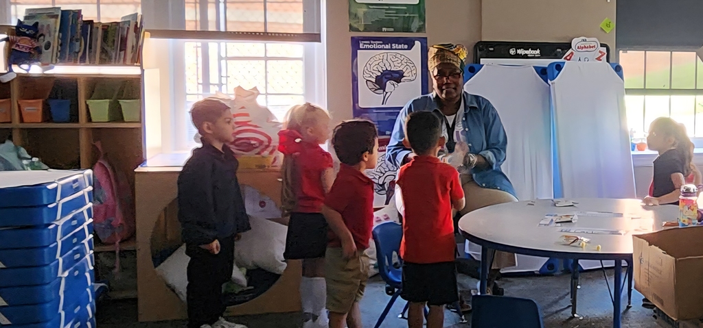 Teacher and children in the classroom